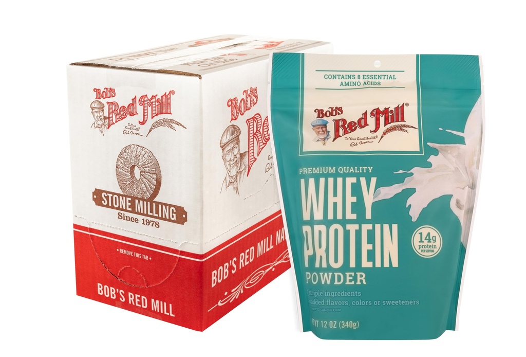Bob's Red Mill Whey Protein Konzentrat, 12oz (Pack von 4) - Keto Friendly, Kosher