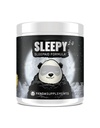 Underground Bio LabsTM Panda SUPPS – Sleepy 2.0 Natürliche Schlafhilfe Formel: 5mg Melatonin, 300mg GABA, Kamillenextrakt, (Honey Lemon Tea) 30 Servietten