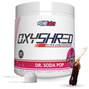 EHP Labs OxyShred Thermogenic Fat Burner - Pre-Workout Pulver mit L-Glutamin, Acetyl L-Carnitin, Metabolismus Booster, Weight Loss, Appetite Control, Energy Drink, Dr. Soda Pop, 60 Portionen