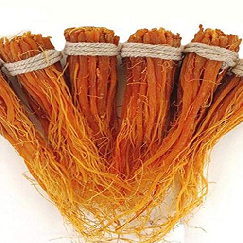 ZYCSLOVMJGHD Rote koreanische Ginseng Wurzeln- Ganze Wurzelstücke - Rote Panax Ginseng Wurzeln 100g