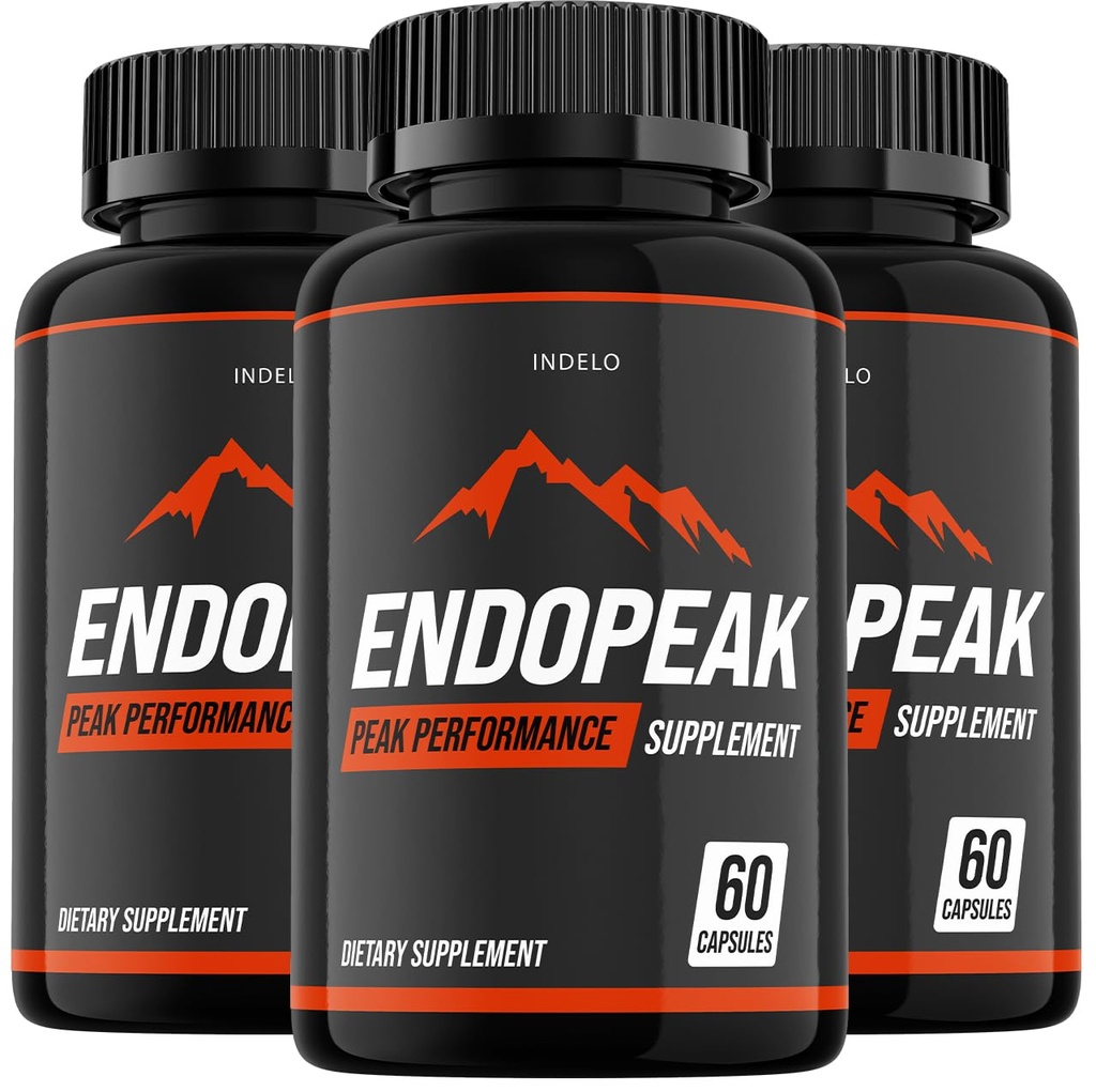 (3 Pack) Endopeak für Männer, Endo Peak Advanced Performance Supplements, EndoPeak Performance 24, EndoPeek Bewertungen (180 Kapseln)