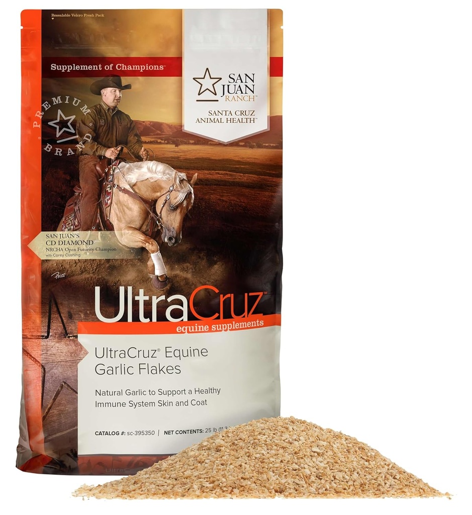 UltraCruz® Equine Knoblauch Flakes, 25 lb