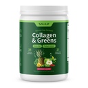 Snap Supplements Super Greens Powder mit Collagen Peptides, 26 Obst und Gemüse, Gras Fed, Non-GMO Daily Greens für Haar, Haut, Nails & Joint Support, 11.34 Unze, (30 Servierungen, 1 Monat Versorgung)