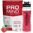 Promino® Essential Amino Acid Muscle Drink – 2X Mehr Effektive Than Whey – NSF zertifiziert für Sport – Sugar-Free Recovery Fuel – Raspberry, 30 Servietten