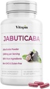 Vitapia Jabuticaba Fruchtpulver-Ergänzung für Antioxidans, Bessere Lung Gesundheit, Verdauung, Immununterstützung - 1500mg pro Servierung - 180 Vegan Kapseln, Non-GMO, Gluten-frei