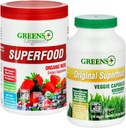 Grüns+ Bio Reds Superfood Pulver Bio Super Veggie Kapseln