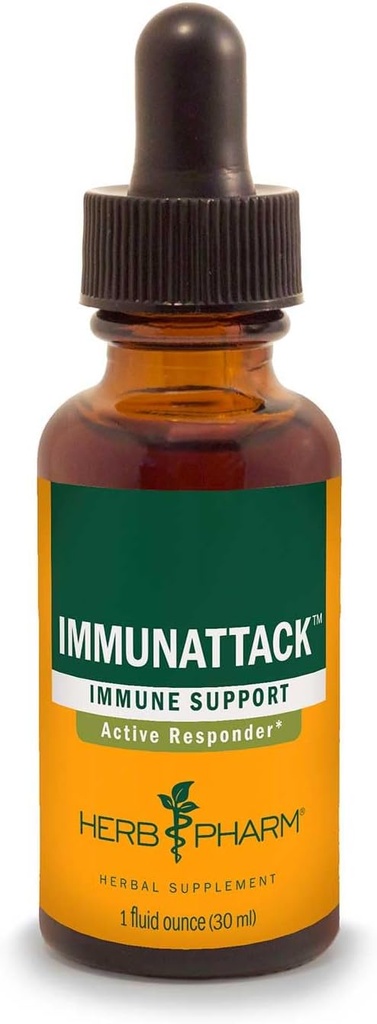 Kräuter Pharm Immunattack flüssige Kräuterformel für Immunsystemunterstützung - 1 Unze (FIMAT01)