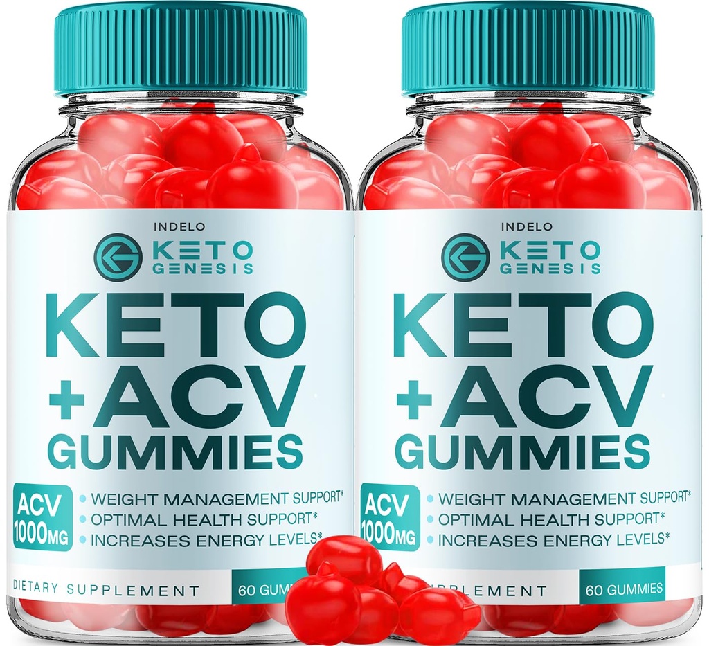 (2 Pack) Keto Genesis ACV Gummies Advanced Gummies 1000mg, Genesis Keto + ACV Weight Management Gummies Apple Cider Essig Genesis Nahrungsergänzung Genesis Gummies Bewertungen (120 Gummi)