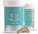 Renew Flora - Advanced Collagen & Skin Support - Antioxidant Plus Verdauungsenzyme und Gut-Unterstützung für Frauen & Männer mit klinischen Studien - Lactobacillus und 12 registrierte Probiotika - 30 Tage Versorgung