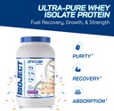 Evogen Isoject - Whey Protein Isolate | Ultra-Pure Whey Protein Pulver mit Ignitor Enzymes, BCAAs und EAAs | Enhanced Absorption & Recovery | Birthday Cake | 25 Servings