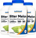 Nutricost Bitter Melon 600mg, 180 Kapseln (3 Flaschen)