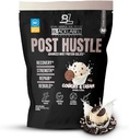 BLACKLABEL ergänzt Post Hustle Post Workout Protein Powder, 30 Portionen – NSF zertifiziert für Sport Whey Isolate Protein Powder mit Verdauungsenzymen – Cookies & Cream