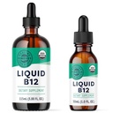 Vimergy USDA Organic B12 (115 mL) und (30 mL) Bundle