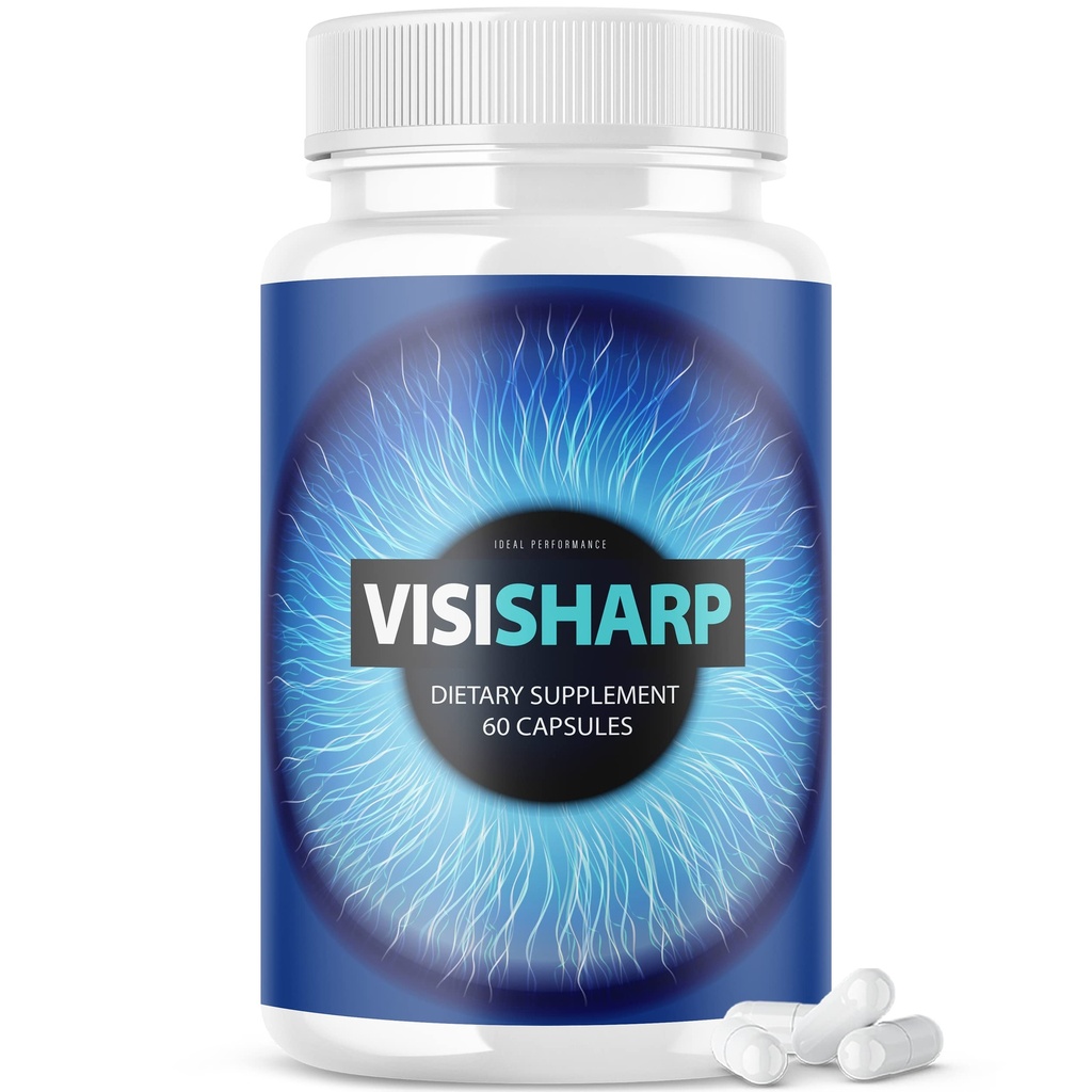Visisharp Advanced Eye Health Formel für Augen Pillen Visi Sharp Supplement (60 Kapseln)