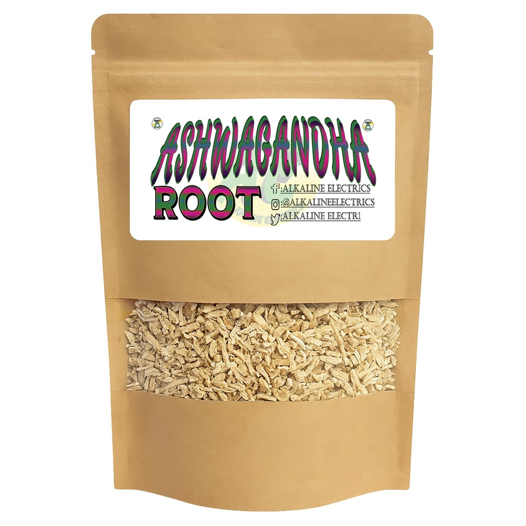 Ashwagandha Root | Withania Somnifera | Organically Grown in Oregon | Stress Relief | 100% Natürliche und nicht GMO | wiederverschließbares Paket zur Erhaltung der Frische | 1oz