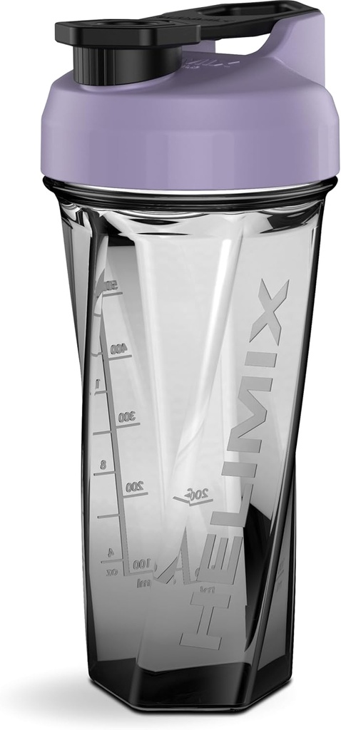 HELIMIX 2.0 Vortex Blender Shaker Bottle hält bis zu 28oz | Kein Blending Ball oder Whisk | USA Made | Portable Pre Workout Whey Protein Drink Shaker Cup | Mixes Cocktails Glatteies Shakes | Top Rack Safe