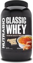 NutraBio Classic Whey Protein Powder- 25G Protein Per Scoop - keine Füllstoffe, Künstliche Farben, Konservierungsstoffe - Caramel Creme Brulee, 2 Pounds