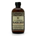 Reines und kalt gepresstes Schwarzes Seedöl - 8 oz Glasflasche - NON-GMO und Vegan - Nigella Sativa -Hexane Free - Halal Certified - Unfiltriert, Dunkel und Potent - natürliche Quelle von Nigellone und Thymochinon