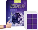 60 Stks Schlafaufnäher für Erwachsene Extrastärke, Natürlicher Sweet Dream Schlafaufnäher für Damen und Herren, Fast-Acting Schlafhilfe Aufnäher, Einfache Anwendung Deep Sleep Patches