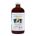 LIQUIDHEALTH Attention Liquid Multivitamin für Kinder & Jugendliche - Verbessert Gedächtnisretention, Konzentration, Fokus, Stimmung, Entspannung & Beruhigung - Made in USA, Great Taste, Vegan, Sugar-Free (16 oz)