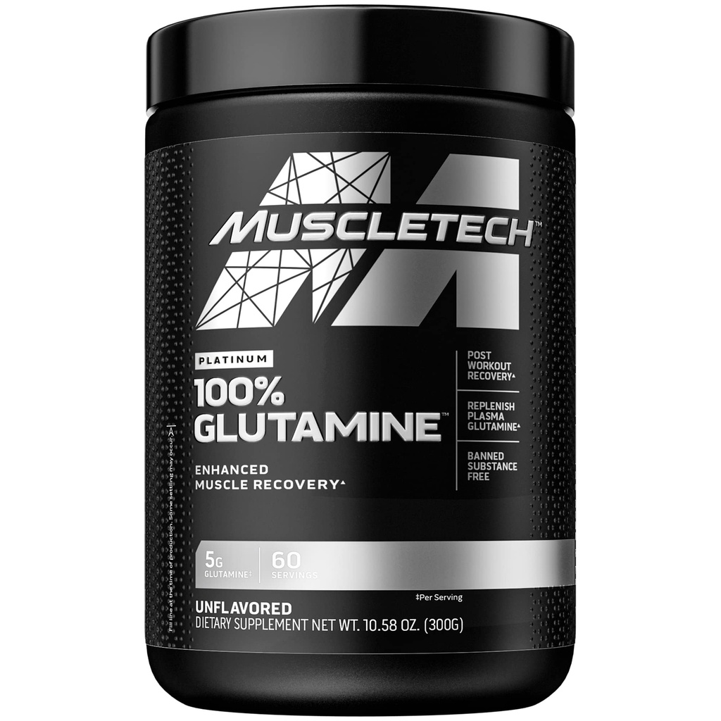 Muscletech Whey Protein Pulver & Glutamin Pulver für Muskelaufbau, Stärke und Erholung