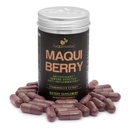 Noomadic Maqui Berry, 60 Kapseln | 500mg Jedes, Antioxidans (High ORAC), Immunsystem-Unterstützung, Unterstützt trockene Augen (Supports Tear Production), Standardisierte Extrakt (10% Anthocyanine)