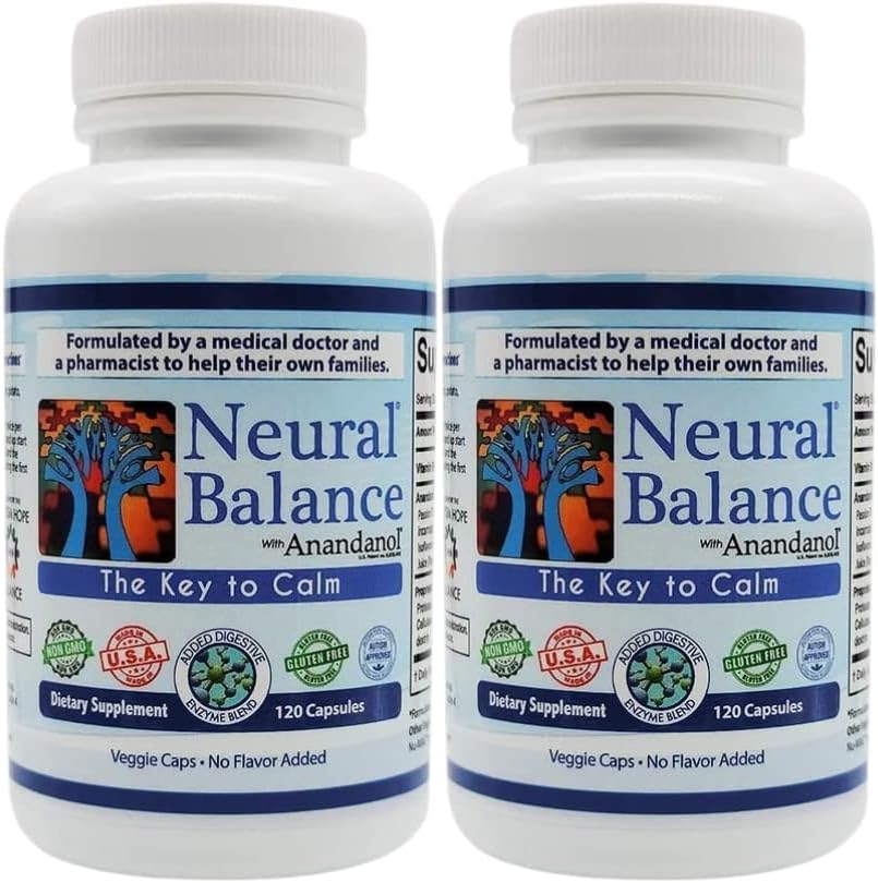 NEURAL BALANCE Anandanol mit proprietärer Verdauungsenzymmischung (Kapseln, 2 Packung)