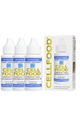 Cellfood Oxygen Boost - 1 fl oz, 3 Pack - Flüssige Sauerstoff-Ergänzung für lymphatic Drainage, Höhenkrankheit, Jet Lag, Fatigue, Kopfschmerzen, Hangover & Energy - Glutenfrei, Cert. Kosher