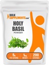 BulkSupplements.com Heilige Basilikum-Pulver - Heilige Basilikum-Ergänzung, Heilige Basilikum Blatt-Pulver - Tulsi Heilige Basilikum, Kräuter & Glutenfrei, 5g pro Servierung, 1kg (2.2 lbs) (Pack von 1)