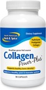 NORTH AMERICAN HERB & SPICE Collagen Power-Plus - 90 Kapseln - Collagen Supplement - Gelenk- & Muskelunterstützung, Gesundes Haar, Haut und Nägel - Bromelain, Papain, Vitamin C - Non-GMO - 30 Servierungen