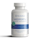 Medfertil für Männer Natürliche Nahrungsergänzung für Männer mit Carnitin, Co-Q10, Selen, Zink, Vitamin C, E, B12, B9 (30 Tabletten)