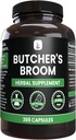 Pure Original Zutaten Fleischer Broom (365 Kapseln), keine Magnesium- oder Reisfüller, Immer rein, Lab Verifiziert