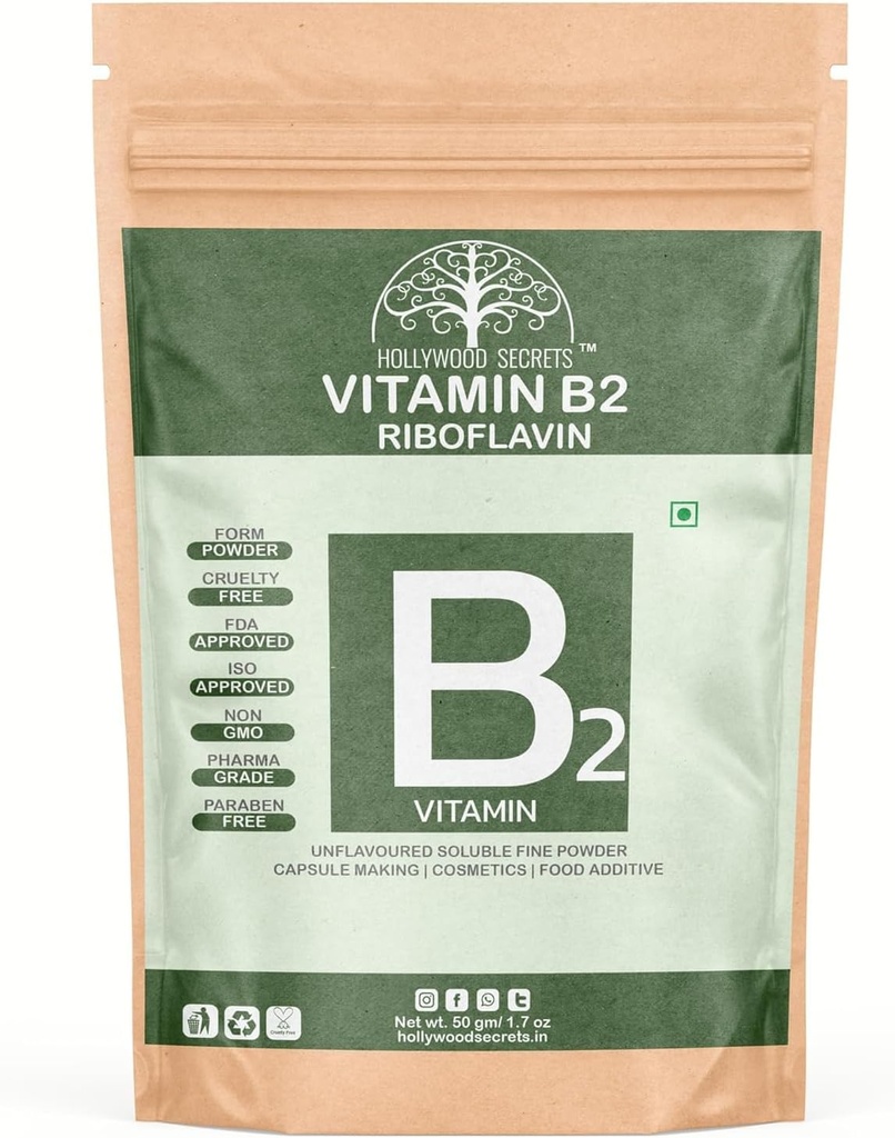 Ken Vitamin B2 Riboflavin Pulver 50gm