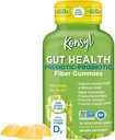 Konsyl Gut Health Prebiotic - Probiotic Fiber Gummis - Hilft die Verdauungs-Gesundheit + - Vegetarische Faser-Ergänzungsgummis für Erwachsene- 56 Zähler