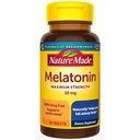 Nature Made Melatonin 10mg Extra Strength Tabletten, Nahrungsergänzungsmittel für erholsamen Schlaf, 30 Count, 30 Day Supply