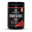Wilderness Athlete - Energy & Focus | Energy Pre Workout für Damen und Herren - Energy Powder Drink Mix mit natürlichem Koffein - Low-Carb, Zero Sugar, No Crash Workout Powder - 30 Servierwanne (Orange)