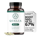 Qualia NAD Supplement — Klinisch getestet, um NAD+ bis zu 67% zu steigern. Optimiertes Altern, Energie, Fokus. Elite NAD+ Booster Zutaten Nicotinamid Riboside (NIAGEN), Niacin, Niacinamid (1 Monat Versorgung)