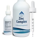 Anderson Ionic Zink Complex, Flüssigkeitstropfen für Immununterstützung, 15mg Zinksulfat pro Servierung, Balanced Trace Mineral Diät-Beilage für Frauen, Männer, 60 Servietten, 2oz Flaschen