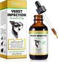 Natürliche Hefe-Infektion Behandlung für Hunde, Hunde Allergy Relief, Haut Itch Relief unterstützt gesund, Entzündung Entlastung, lindert Juckreiz, Allergy Relief Hund Hefe