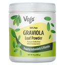 Graviola Soursop Leaf Powder - The Single Origin, True Green, Organic Graviola Leaves Powder - Gentle Dried & High Potency Soursop with Powerful Antioxidants, Vitamins – No Sugar, Non-GMO, 8 oz