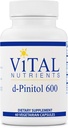 Vital Nährstoffe - D-Pinitol - Für die Wartung und Unterstützung von Ovarian Gesundheit - 60 vegetarische Kapseln pro Flasche - 600 mg