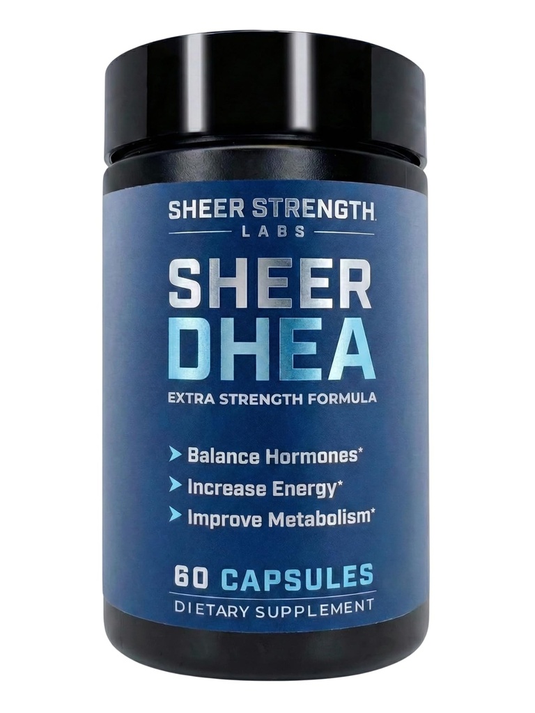 DHEA Ergänzung für Männer DHEA 100mg - reine DHEA Ergänzung für Männer für Stärke und Hormon Balance - DHEA für Frauen und Männer - Hohe Reinheit verbesserte Absorption 60 SV USA