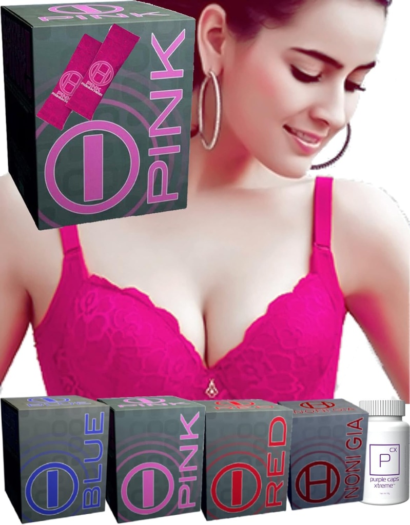 Bhip - Nature Pink i-Pnk Energy Drink Supplement - Unterstützt Hautgesundheit und Hormongleichgewicht - 1 Flasche