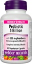 Webber Naturals Frauen Multi Probiotic mit Cranberry, 45 Kapseln