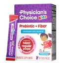 Physician's Choice Kids Probiotic + Prebiotic Fiber Packets (Ages 1+) - Unterstützt Regularity, Occasional Constipation & A Healthy Digestive System - No Allergens or Preservatives - Unflavored - 24 Pack