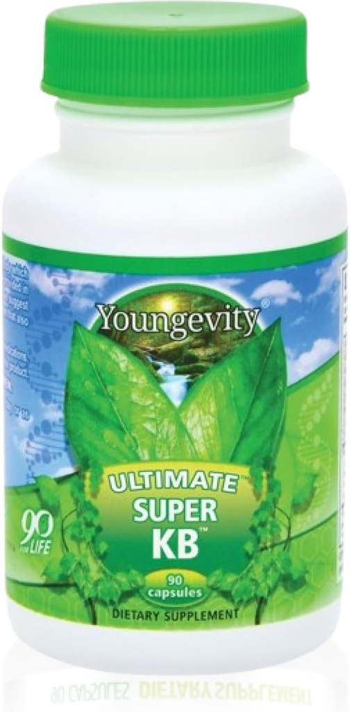 Youngevity Super KB - Proprietary Urinary Tract Health Supplement - Cranberry, Bilberry, Devil's Claw, Horsetail & More - Ancient Legacy - 90 Kapseln