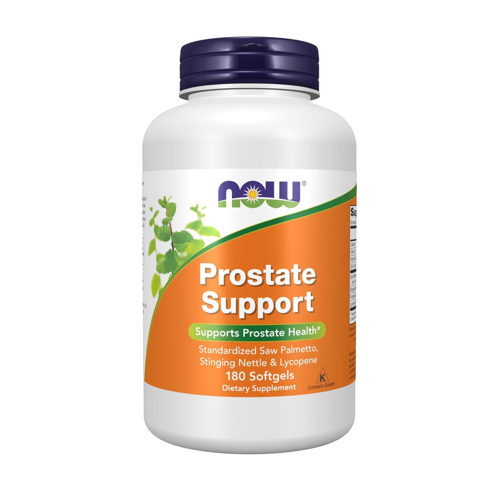 JETZT Ergänzungen, Prostata-Unterstützung, Prostata-Unterstützung, mit Standardisierte Sägepalme, Stinging Nettle & Lycopene, 180 Softgels