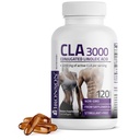 Bronson CLA 3000 Extra Hohe Potenz Unterstützt gesundes Gewicht Management Lean Muskelmasse nicht-stimulierende konjugierte Linolsäure 120 Softgels
