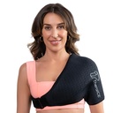 TheraICE PRO Schulter Ice Pack Wrap für Verletzung, Wiederverwendbare Kompression Schulterstützen für Rotator Manschetten Relief & Armstütze Schmerzlinderung Therapie, FocusZone Technologie Cooling Support Arm Sling Schultern