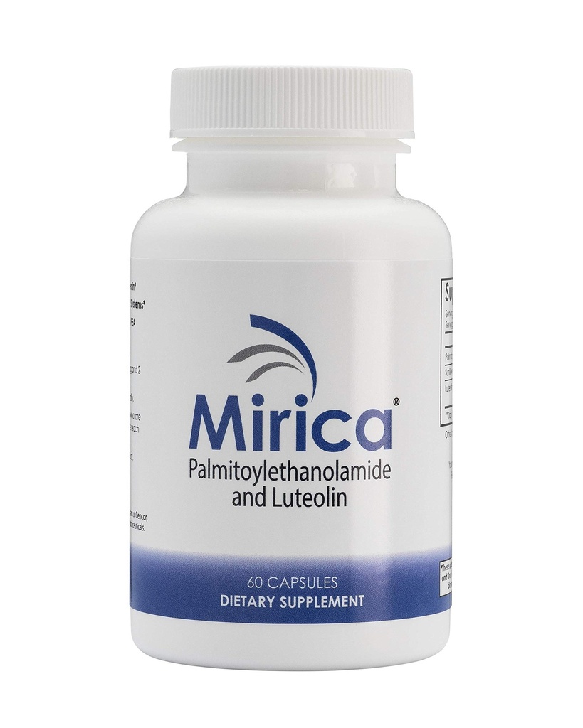 Mirica® - Pea (Palmitoylethanolamid) und Luteolin - Immun- und Nervensystemunterstützungsergänzung - 60 ct